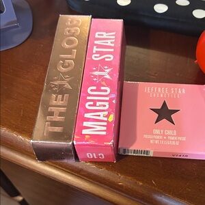 Jeffree Star The Gloss and Magic Star Set in Pink and Brown